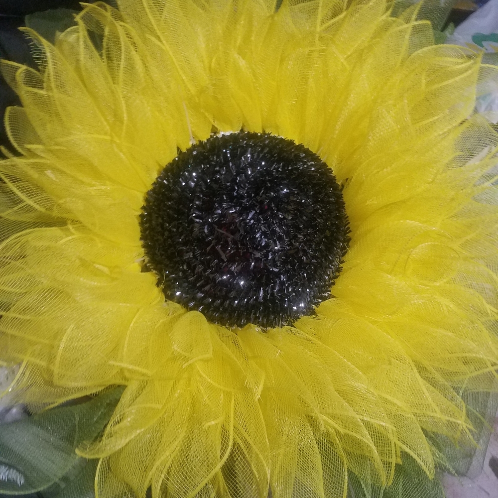 Made to order!!! Sunflower wreath